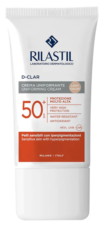RILASTIL SUN SYSTEM D-CLAR LIGHT SPF50+ 40 ML - farmasconti.eu
