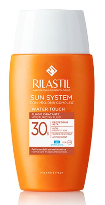 RILASTIL SUN SYSTEM WATER TOUCH FLUIDO SPF30 50 ML - farmasconti.eu