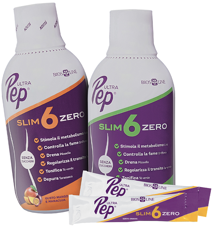 ULTRA PEP SLIM 6 ZERO ANANAS 500 ML BIOSLINE - farmasconti.eu