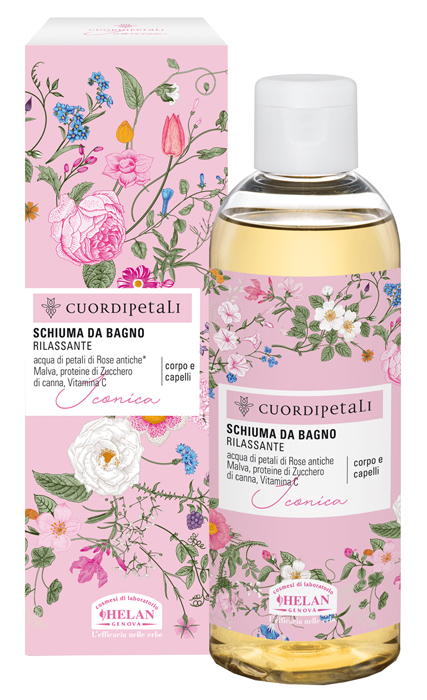 CUOR DI PETALI ICONICA SCHIUMA BAGNO RILASSANTE 210 ML - farmasconti.eu