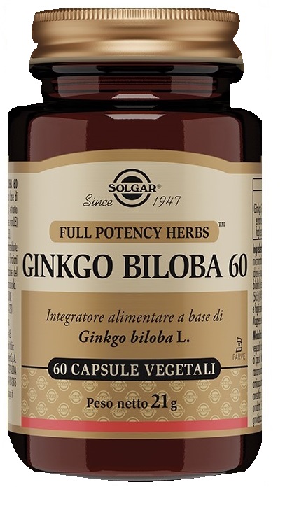 GINKGO BILOBA 60 60 CAPSULE VEGETALI - farmasconti.eu