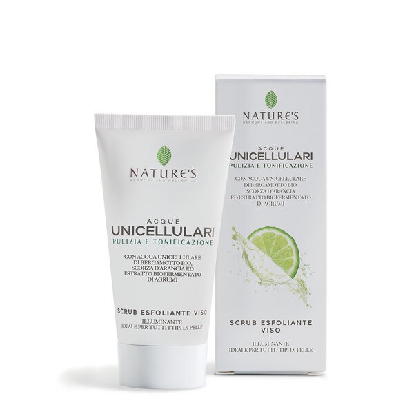 ACQUE UNICELLULARI SCRUB ESFOLIANTE VISO 50 ML NATURE'S - farmasconti.eu