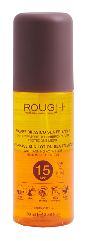 ROUGJ SUNTECH SPF15 BIFASICO INTENSIFICATORE ABBRONZATURA 100 ML - farmasconti.eu