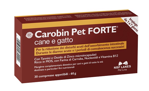 CAROBIN PET FORTE 30 COMPRESSE - farmasconti.eu
