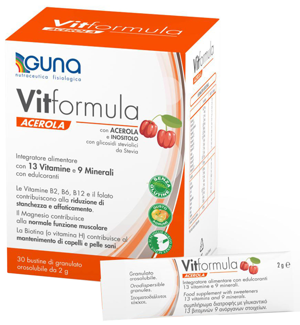 VITFORMULA ACEROLA 30 STICK 2 G - farmasconti.eu