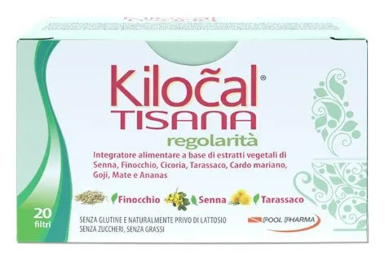 KILOCAL TISANA REGOLARITA' 20 FILTRI - farmasconti.eu