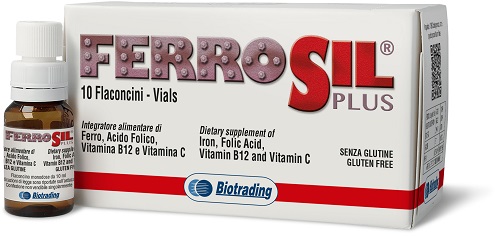 FERROSIL PLUS 10 FLACONCINI - farmasconti.eu