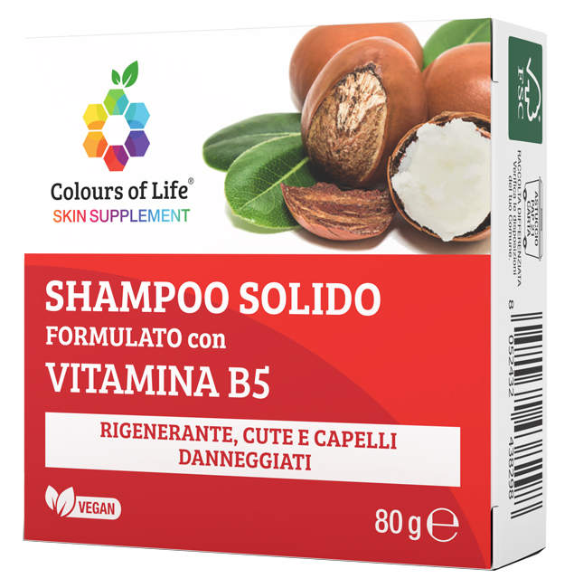 COLOURS OF LIFE VITAMINA B5 SHAMPOO SOLIDO 80 G - farmasconti.eu