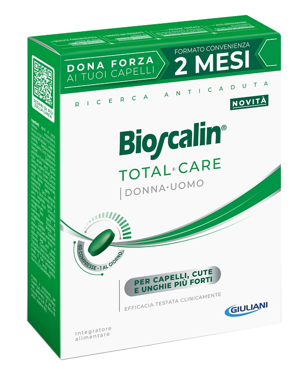 BIOSCALIN TOTAL CARE 60 COMPRESSE - farmasconti.eu