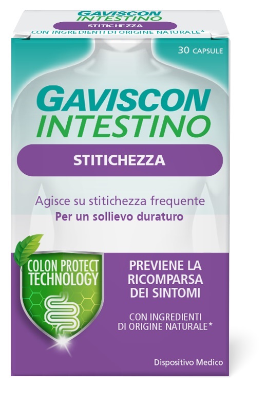 GAVISCON INTESTINO STITICHEZZA 30 CAPSULE - farmasconti.eu