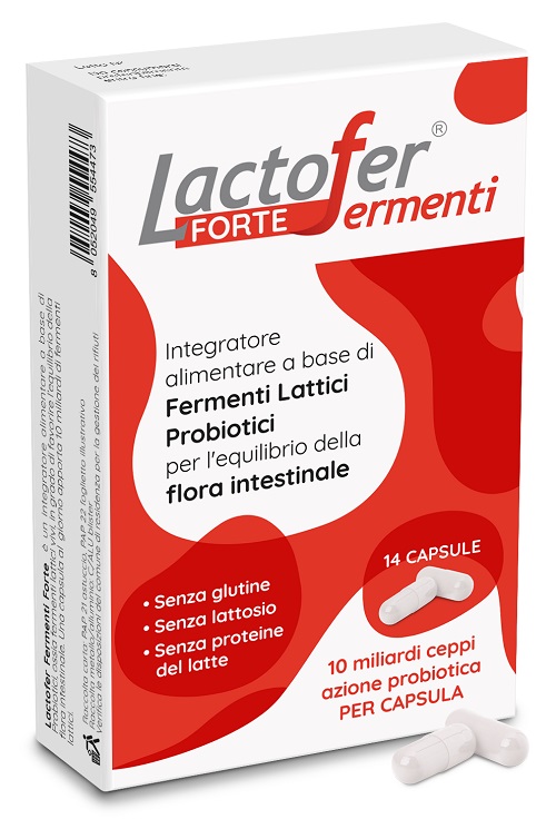 LACTOFER FERMENTI FORTE 14 CAPSULE - farmasconti.eu