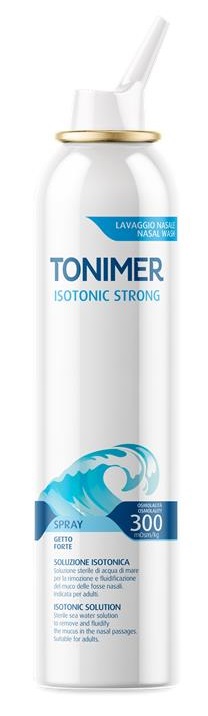 TONIMER ISOTONIC STRONG SPRAY 200 ML OSMOLALITA' 300 MOSM/KG - farmasconti.eu