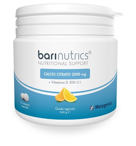 BARINUTRICS CALCIO CITRATO ARANCIA LIMONE ITA 90 COMPRESSE - farmasconti.eu