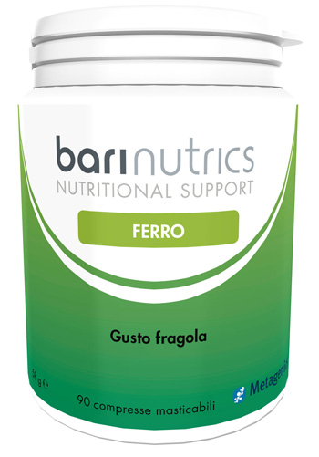 BARINUTRICS FERRO FRAGOLA ITA 90 COMPRESSE - farmasconti.eu