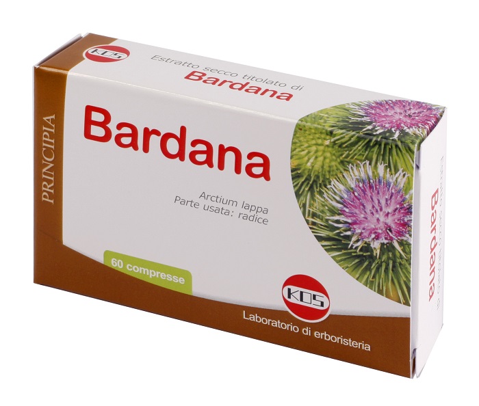 BARDANA ESTRATTO SECCO TITOLATO AL 20% DI INULINA 60 COMPRESSE - farmasconti.eu
