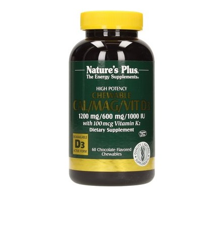CAL/MAG/D3 CALCIO MAGNESIO VITAMINA D3 MASTICABILE ALLA VANIGLIA 60 TAVOLETTE 337 MG - farmasconti.eu