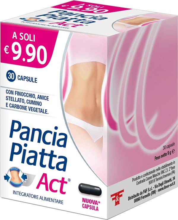 PANCIA PIATTA ACT 30 CAPSULE - farmasconti.eu