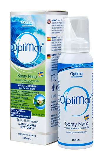 OPTIMAR SPRAY NASO ALOE CAMOMILLA 100 ML - farmasconti.eu