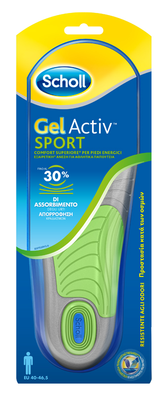 SCHOLL GEL ACTIV SPORT UOMO - farmasconti.eu