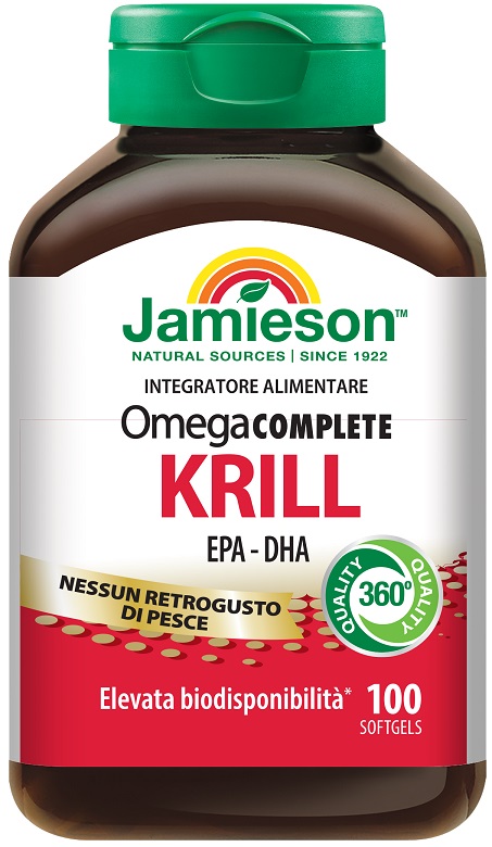 JAMIESON OMEGA COMPLETE PURE KRILL OIL 100 PERLE - farmasconti.eu