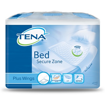 TRAVERSA PER INCONTINENZA TENA BED PLUS RIMBOCCABILE 80X180 CM PLUS 20 PEZZI - farmasconti.eu