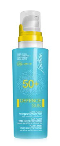 DEFENCE SUN 50+ LATTE FLUIDO PROTEZIONE MOLTO ALTA 125 ML - farmasconti.eu