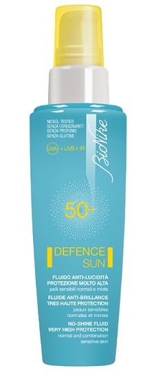 DEFENCE SUN 50+ FLUDIO ANTI LUCIDITA' PROTEZIONE MOLTO ALTA 50 ML - farmasconti.eu