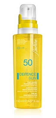 DEFENCE SUN 50 OLIO SOLARE PROTEZIONE ALTA 150 ML - farmasconti.eu
