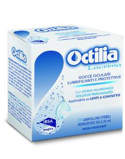 OCTILIA LACRIMA SOLLIEVO PROLUNGATO 20 FLACONCINI MONODOSE 0,35 ML - farmasconti.eu
