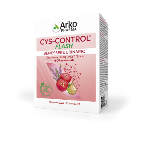 CYS-CONTROL FLASH 20 CAPSULE - farmasconti.eu
