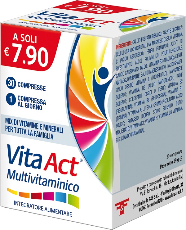 VITA ACT MULTIVITAMINICO 30 COMPRESSE - farmasconti.eu
