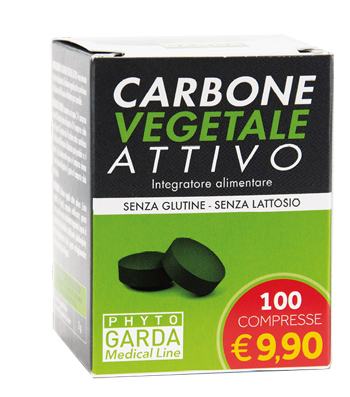 CARBONE VEGETALE ATTIVO 100 COMPRESSE - farmasconti.eu