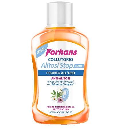 FORHANS ALITOSI STOP COLLUTORIO 500 ML - farmasconti.eu