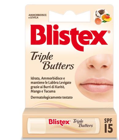 BLISTEX TRIPLE BUTTERS STICK LABBRA - farmasconti.eu