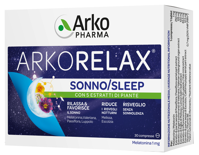 ARKORELAX SONNO 30 COMPRESSE - farmasconti.eu