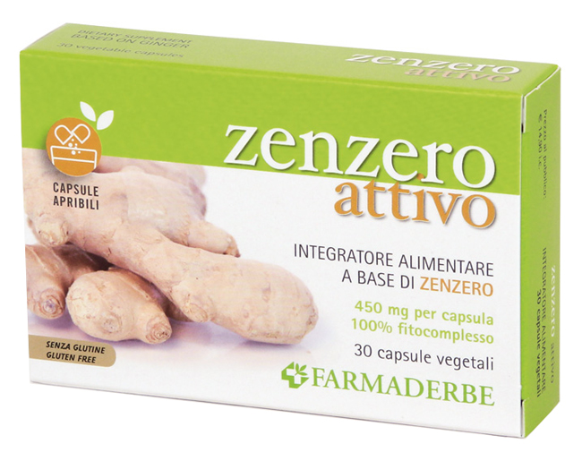 ZENZERO ATTIVO 30 CAPSULE VEGETALI - farmasconti.eu