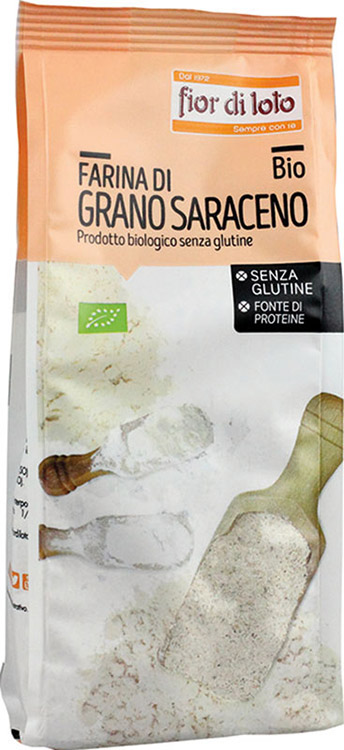 FARINA GRANO SARACENO SENZA GLUTINE BIO 375 G - farmasconti.eu