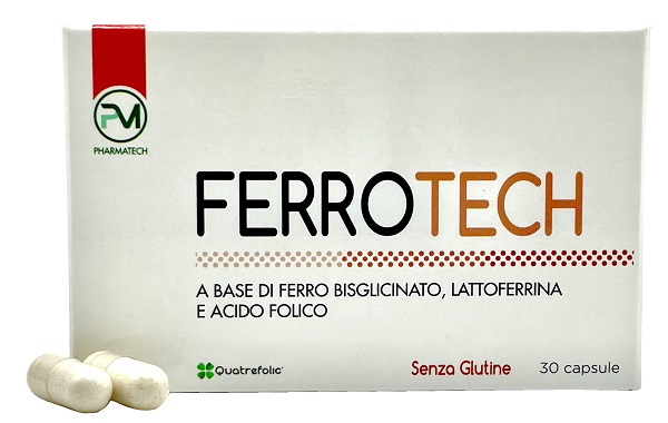 FERROTECH 30 CAPSULE DA 550MG - farmasconti.eu