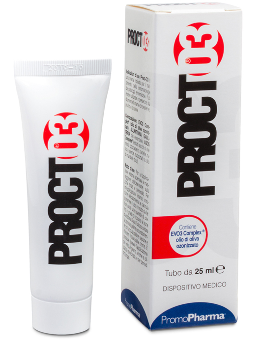 PROCTO3 CREMA PER TRATTAMENTO EMORROIDI 25 ML - farmasconti.eu