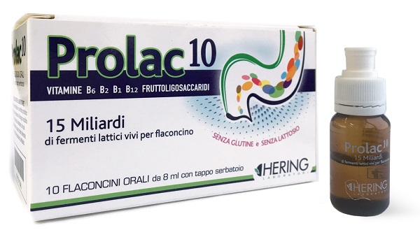 PROLAC10 FERMENTI LATTICI 15 MILIARDI 10 FLACONCINI 8 ML - farmasconti.eu