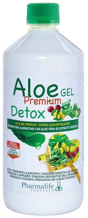 ALOE GEL PREMIUM DETOX 1 LITRO - farmasconti.eu
