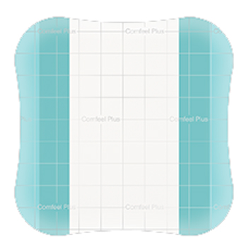 MEDICAZIONE SPECIALE ATTIVA TRASPARENTE CON IDROCOLLOIDE COMFEEL PLUS 10X10 CM 10 PEZZI - farmasconti.eu