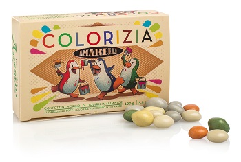 AMARELLI COLORIZIA CONFETTINI MORBIDI DI LIQUIRIZIA ALL'ANICE 100 G - farmasconti.eu