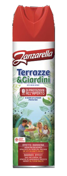 ZANZARELLA AMBIENTE SPRAY TERRAZZE&GIARDINI 400 ML - farmasconti.eu