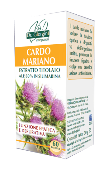 CARDO MARIANO ESTRATTO TITOLATO 60 PASTIGLIE - farmasconti.eu