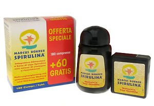 SPIRULINA MARCUS ROHRER 180 COMPRESSE + OF - farmasconti.eu