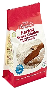 AGLUTEN FARINA SENZA GLUTINE PREPARAZIONE DOLCI E SALATO 1 KG - farmasconti.eu