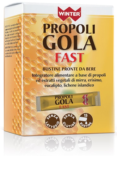 WINTER PROPOLI GOLA FAST 15 BUSTINE - farmasconti.eu
