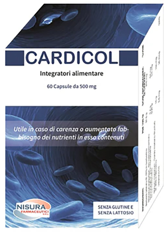 CARDICOL 60 CAPSULE DA 500 MG - farmasconti.eu