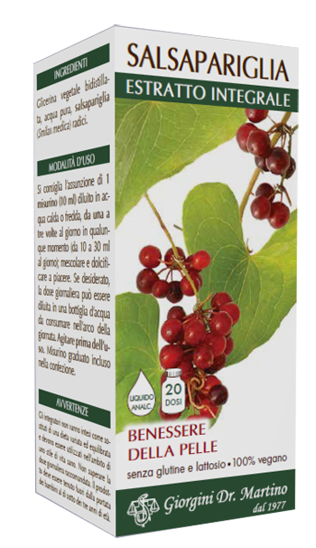 SALSAPARIGLIA ESTRATTO INTEGRALE 200 ML - farmasconti.eu